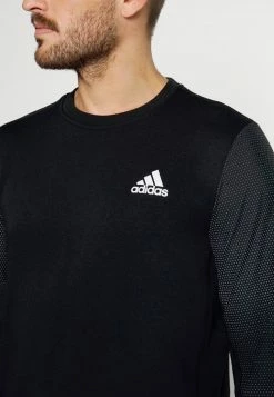 Adidas Performance REFLECTIVE CREW - Sweatshirt - Black/silver -adidas Performance Shop 72b9652491054d638aa957d31a5dc786