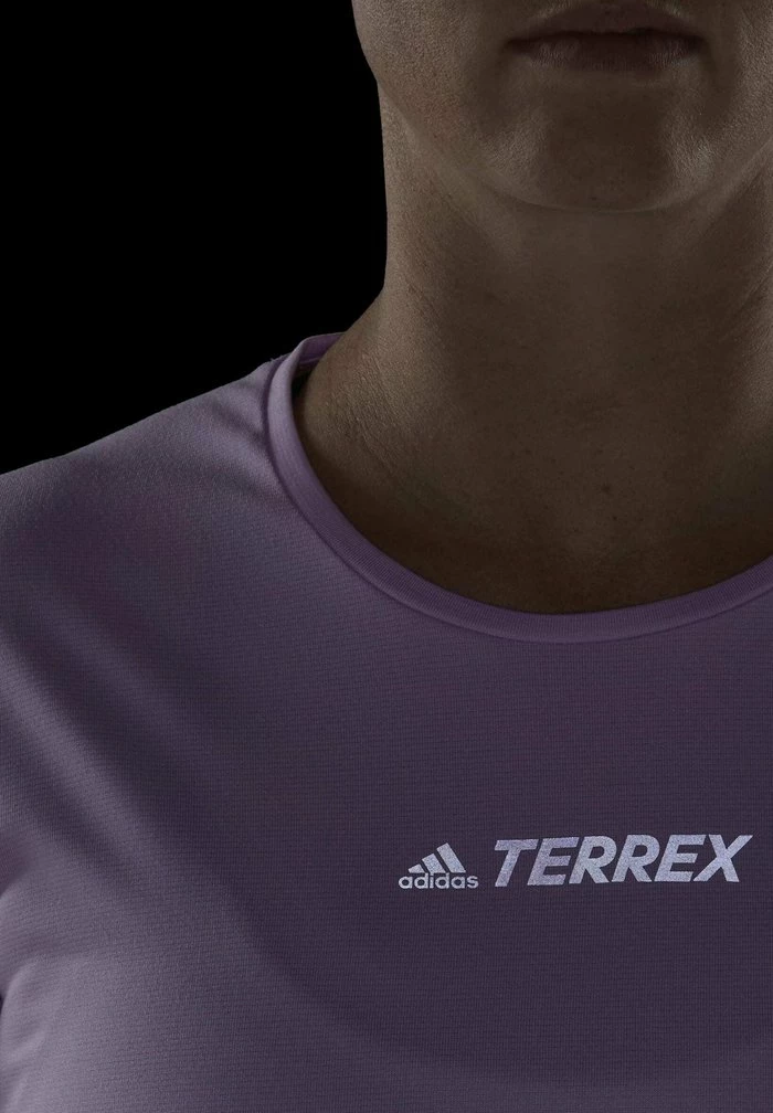 Adidas Performance Sports T-shirt - Purple 9 Adidas Performance Sports T-shirt - Purple - Image 7