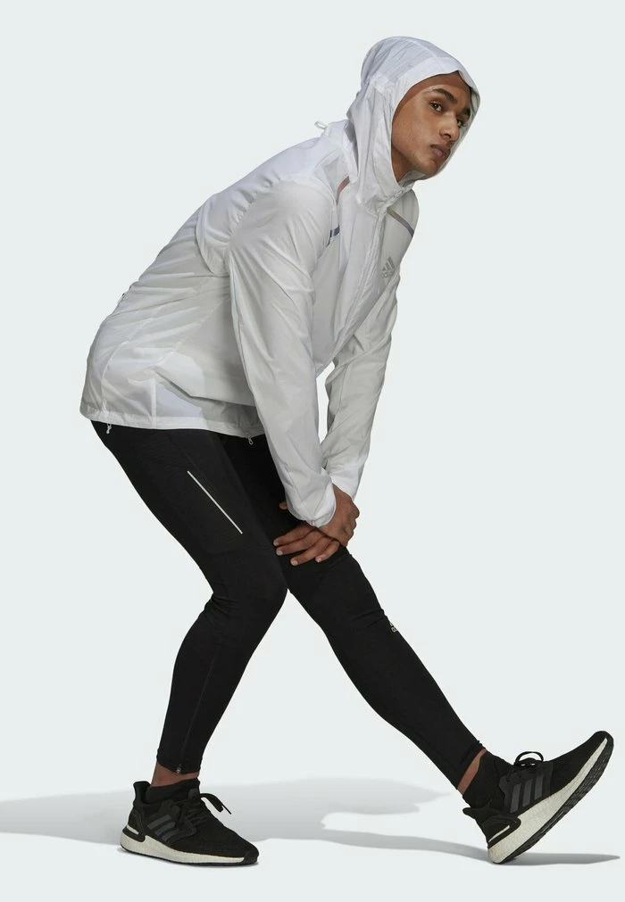 Adidas Performance MARATHON JKT - Running Jacket - White 4 Adidas Performance MARATHON JKT - Running Jacket - White - Image 2
