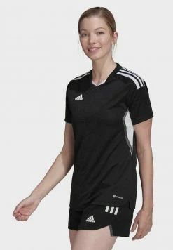 Adidas Performance CONDIVO MATCH DAY - Print T-shirt - Black