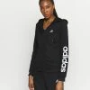 Adidas Performance W LIN FT TS - Tracksuit - Black/white -adidas Performance Shop 733ed66c94e04b71964056711c9af008