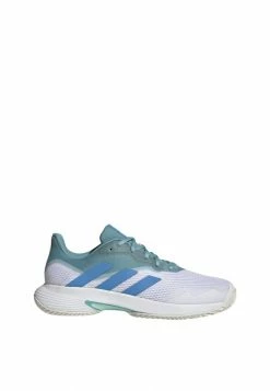Adidas Performance COURTJAM - Clay Court Tennis Shoes - Turquoise -adidas Performance Shop 735a959928b84d3d894fc9ed4563c257