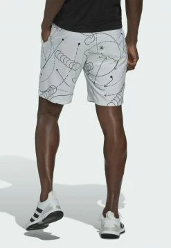 Adidas Performance CLUB GRAPHIC TENNIS - Sports Shorts - White -adidas Performance Shop 73a97d230a4748e982138f8f46c64f97