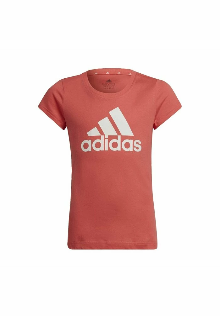 Adidas Performance Print T-shirt - Red 3 Adidas Performance Print T-shirt - Red