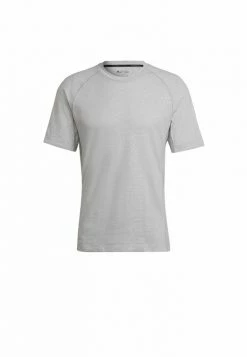 Adidas Performance YOGA - Sports T-shirt - Grey -adidas Performance Shop 73e22ccc8a4c487d945fabc8075dde6e
