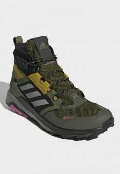 Adidas Performance TERREX TRAILMAKER MID GTX - Hiking Shoes - Green -adidas Performance Shop 73e3323800824bc2bf6b09b8187fbfbd