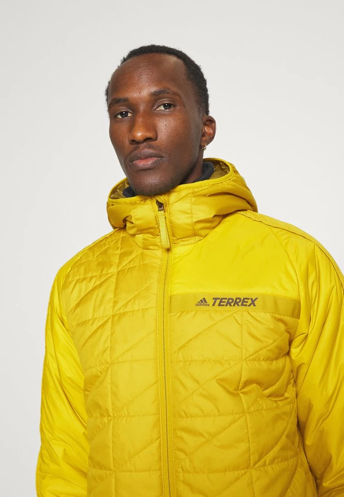 Adidas Performance MT SY INS HOO J - Outdoor Jacket - Green 6 Adidas Performance MT SY INS HOO J - Outdoor Jacket - Green - Image 4