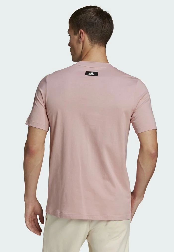 Adidas Performance Print T-shirt - Pink 5 Adidas Performance Print T-shirt - Pink - Image 3