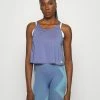 Adidas Performance YOGA CROP - Top - Orbit Violet/white -adidas Performance Shop 752eae92fbb34f6cad1adefe96c12c45