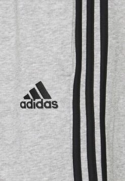 Adidas Performance ESSENTIALS FRENCH TERRY 3 STRIPES - Sports Shorts - Medium Grey Heather/black -adidas Performance Shop 754d86da943846f896572b45420fca93