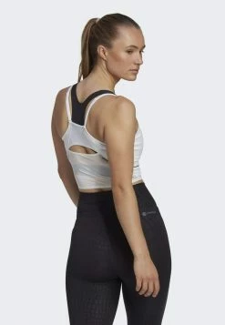 Adidas Performance HIGH INTENSITY - Light Support Sports Bra - White 13 Adidas Performance HIGH INTENSITY - Light Support Sports Bra - White -adidas Performance Shop 75b0748f184a424483cd98698044fd19