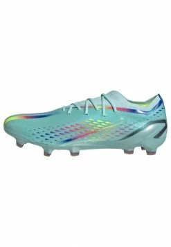 Adidas Performance SPEEDPORTAL 1 FG - Moulded Stud Football Boots - Clear Aqua Solar Red Power Blue