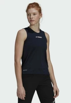 Adidas Performance W MT TANK - Sports T-shirt - Blue 12 Adidas Performance W MT TANK - Sports T-shirt - Blue -adidas Performance Shop 76a2dcfa5c5a4fdbaa8052befb550691