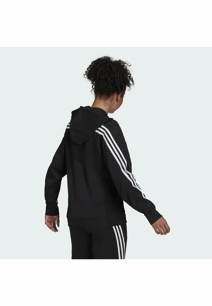 Adidas Performance FUTURE ICONS - Zip-up Sweatshirt - Black 4 Adidas Performance FUTURE ICONS - Zip-up Sweatshirt - Black - Image 2
