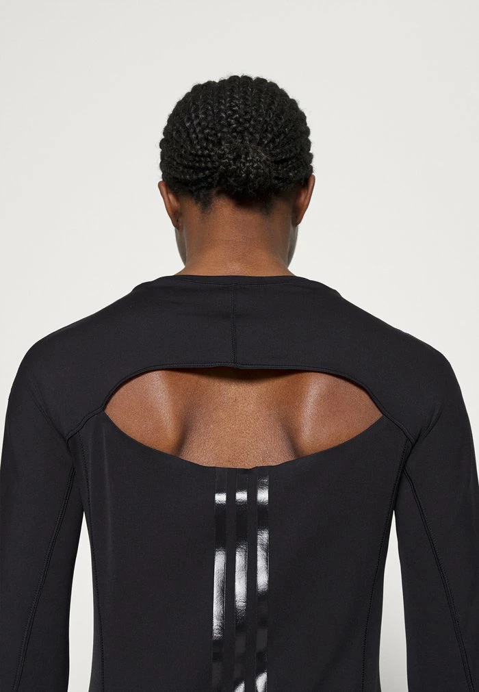 Adidas Performance LONGSLEEVE - Long Sleeved Top - Black 6 Adidas Performance LONGSLEEVE - Long Sleeved Top - Black - Image 4