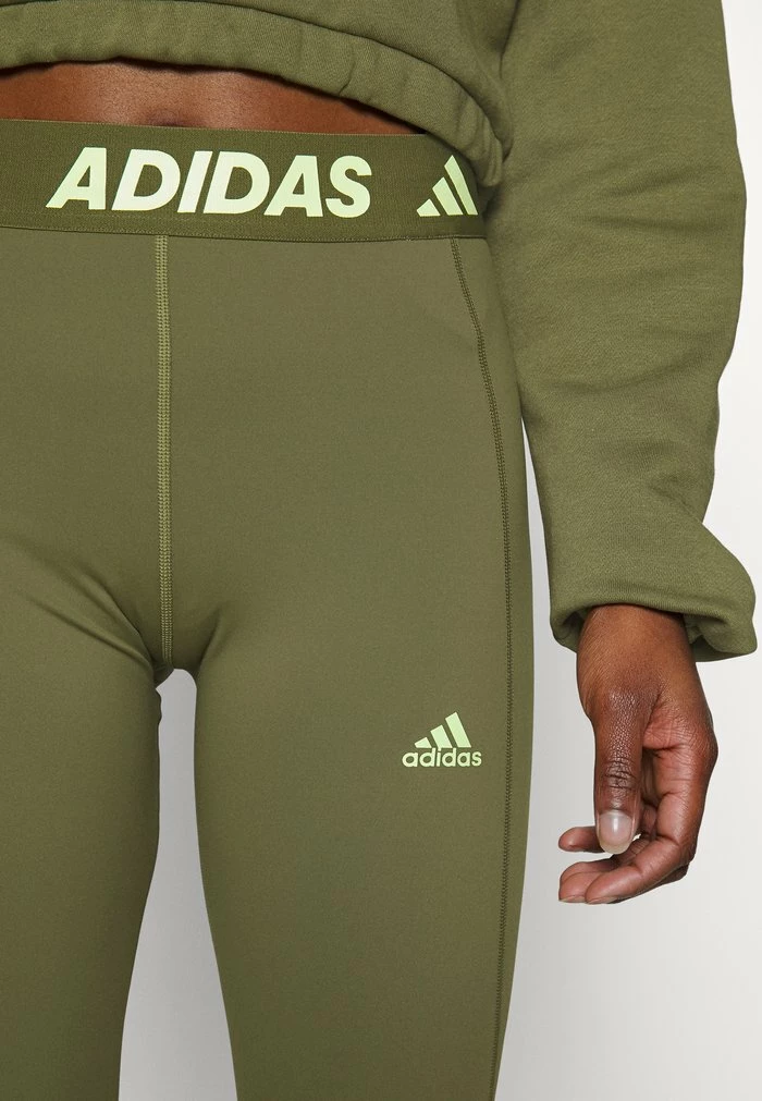 Adidas Performance Leggings - Focus Olive 7 Adidas Performance Leggings - Focus Olive - Image 5