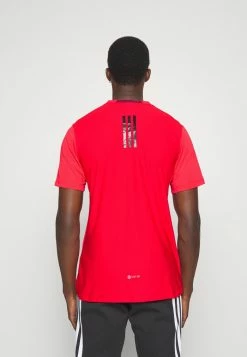 Adidas Performance TEE - Sports T-shirt - Vivid Red -adidas Performance Shop 77b0587607c64d818f7ae971aeb72c5e