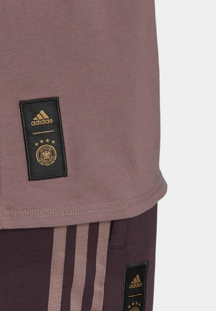 Adidas Performance GERMANY - Basic T-shirt - Purple 7 Adidas Performance GERMANY - Basic T-shirt - Purple - Image 5