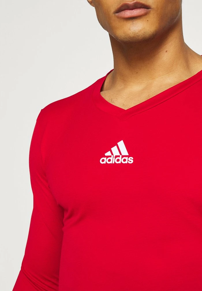 Adidas Performance TEAM BASE TEE - Undershirt - Red 7 Adidas Performance TEAM BASE TEE - Undershirt - Red - Image 5