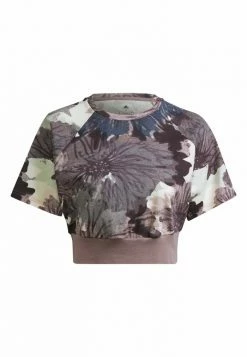 Adidas Performance ALLOVER PRINTED CROPPED - Print T-shirt - Brown 15 Adidas Performance ALLOVER PRINTED CROPPED - Print T-shirt - Brown -adidas Performance Shop 7878330ae218480d8c1f4bdf43c9d22b