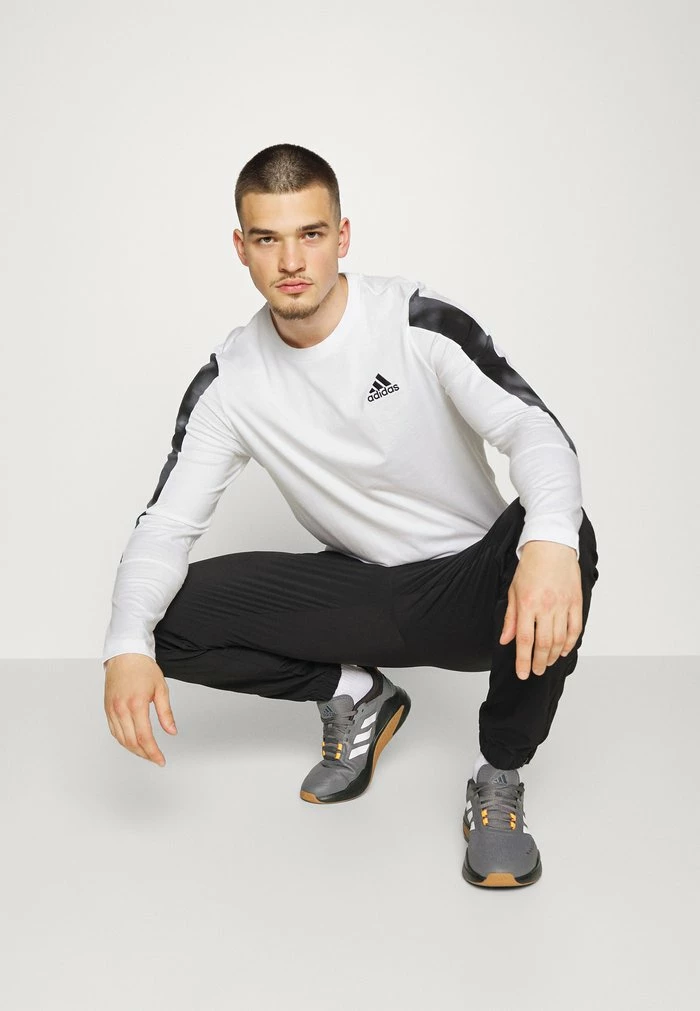 Adidas Performance CAMO - Long Sleeved Top - White/black 7 Adidas Performance CAMO - Long Sleeved Top - White/black - Image 5