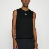 Adidas Performance SOLID - Top - Black/white -adidas Performance Shop 78c3701cc46940348c866adfcdef6f08