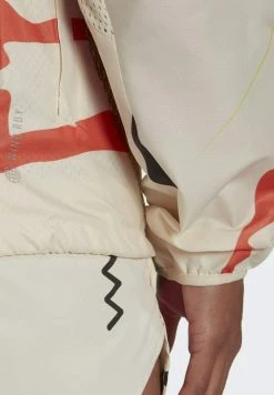 Adidas Performance TM FAST - Training Jacket - Beige -adidas Performance Shop 78d37f8e0fc44716842323bf8ac5e60a