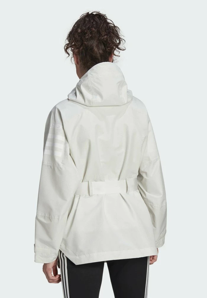 Adidas Performance TERREX CT XPLORIC RAIN.RDY - Parka - White 4 Adidas Performance TERREX CT XPLORIC RAIN.RDY - Parka - White - Image 2