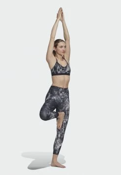 Adidas Performance ESSENTIALS - Leggings - Trousers - Grey -adidas Performance Shop 7956b9b1712a41dda095467ba6725c0b