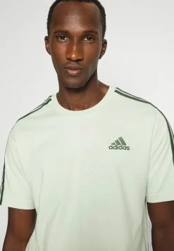 Adidas Performance ESSENTIALS - Print T-shirt - Green/green Oxide -adidas Performance Shop 79587d691a914567abb0b95a3704b394