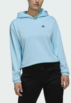 Adidas Performance GAME AND GO - Hoodie - Blue -adidas Performance Shop 7995cd5e2d9140d3a771dbc48d706e37