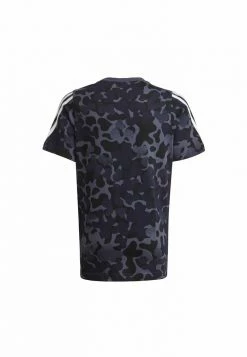 Adidas Performance FUTURE ICON STRIPES - Print T-shirt - Blue -adidas Performance Shop 79f159d68c8b4876b3005d3d502b149c