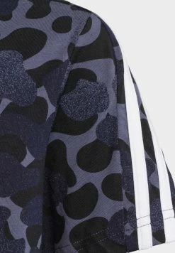 Adidas Performance FUTURE ICON STRIPES - Print T-shirt - Blue -adidas Performance Shop 79fa91c95f2b483f85262e0874151d42