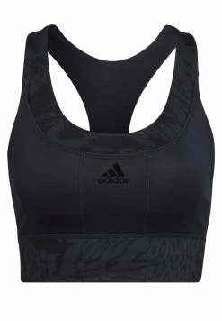 Adidas Performance RUN - Medium Support Sports Bra - Legend Ink -adidas Performance Shop 7a2b16c9e6464c828d51ffa9750ceea3
