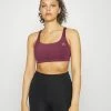 Adidas Performance BRA - Medium Support Sports Bra - Burgundy -adidas Performance Shop 7a7de62b359942a99869577f110c3ed4