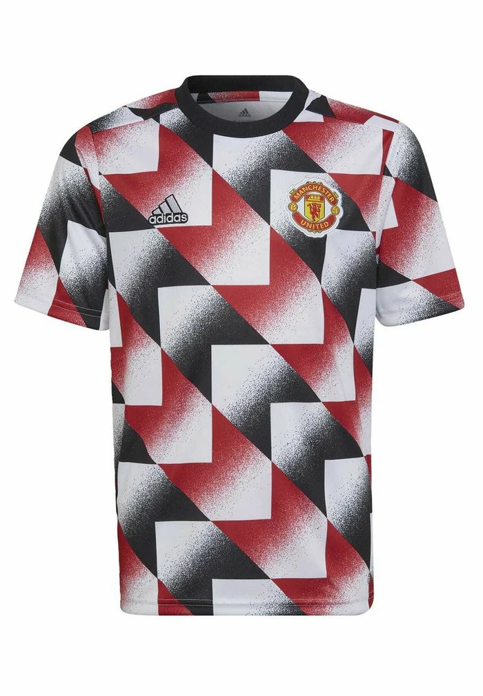 Adidas Performance MANCHESTER UNITED - Print T-shirt - White/red/black 3 Adidas Performance MANCHESTER UNITED - Print T-shirt - White/red/black