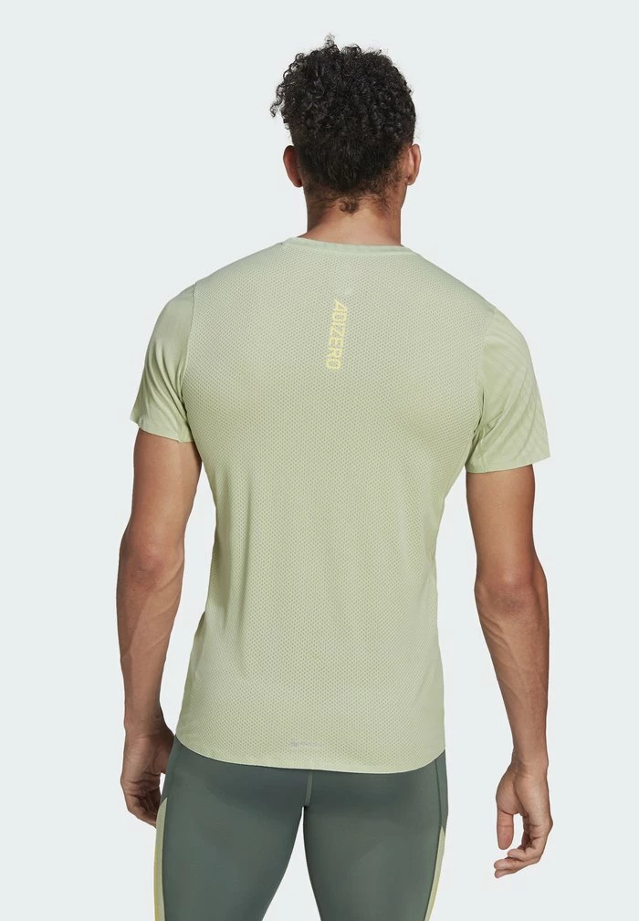 Adidas Performance ADIZERO SPEED T - Sports T-shirt - Magic Lime 5 Adidas Performance ADIZERO SPEED T - Sports T-shirt - Magic Lime - Image 3