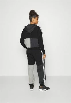 Adidas Performance Zip-up Sweatshirt - Black/carbon/medium Grey Heather -adidas Performance Shop 7ad80d10dc0b45c2ac889fbdee4a52ab