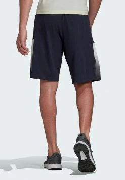 Adidas Performance ESSENTIALS SUMMER LIGHTWEIGHT FRENCH - Sports Shorts - Blue -adidas Performance Shop 7b2a3d08c7d4415dacc485324bdec83f