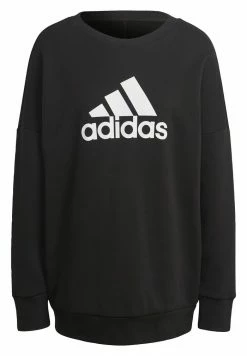 Adidas Performance W FI BOS CREW - Sweatshirt - Black -adidas Performance Shop 7c12c14a6ff640d4a0b16a60e40dec3b