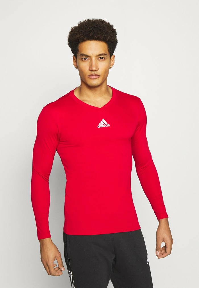 Adidas Performance TEAM BASE TEE - Undershirt - Red 3 Adidas Performance TEAM BASE TEE - Undershirt - Red