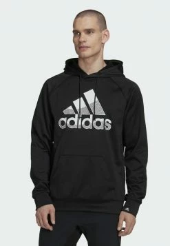 Adidas Performance AEROREADY GAME AND GO BIG LOGO - Hoodie - Black