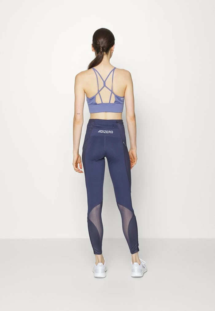 Adidas Performance ADIZERO LONG - Leggings - Shadow Navy 5 Adidas Performance ADIZERO LONG - Leggings - Shadow Navy - Image 3