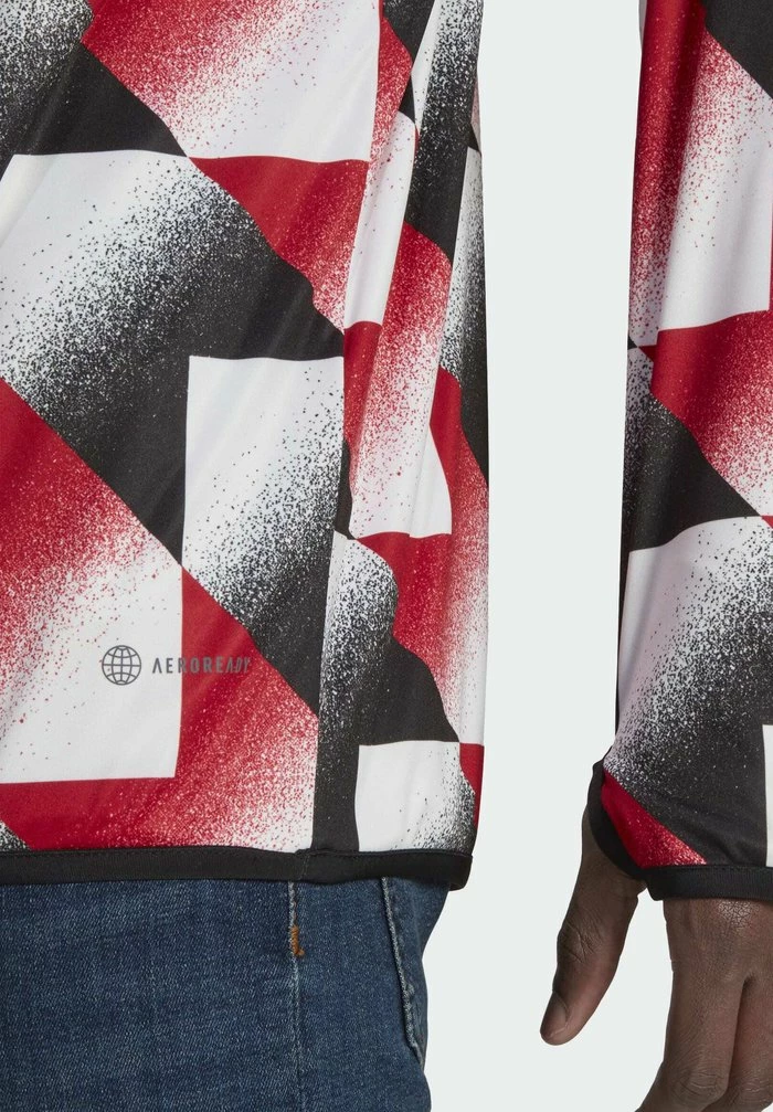 Adidas Performance MANCHESTER UNITED - Long Sleeved Top - White/red/black 8 Adidas Performance MANCHESTER UNITED - Long Sleeved Top - White/red/black - Image 6