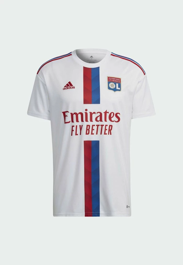Adidas Performance OLYMPIQUE LYON 22/23 HEIM - Club Wear - White 10 Adidas Performance OLYMPIQUE LYON 22/23 HEIM - Club Wear - White - Image 8