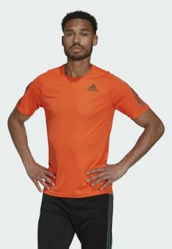 Adidas Performance RUN ICON TEE - Print T-shirt - Orange
