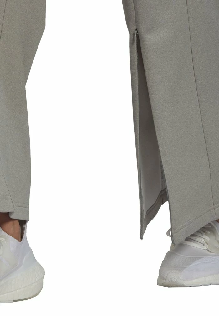 Adidas Performance W GG WIDELEG PT - Trousers - Medium Grey Heather/white 9 Adidas Performance W GG WIDELEG PT - Trousers - Medium Grey Heather/white - Image 7