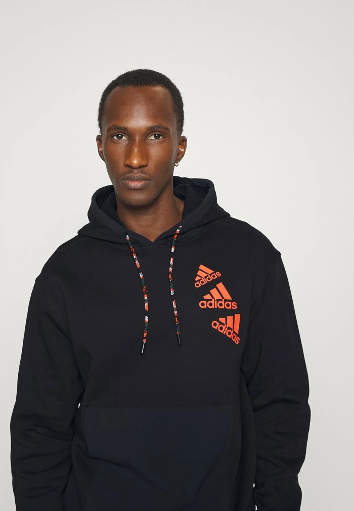 Adidas Performance Sweatshirt - Black/orange 6 Adidas Performance Sweatshirt - Black/orange - Image 4