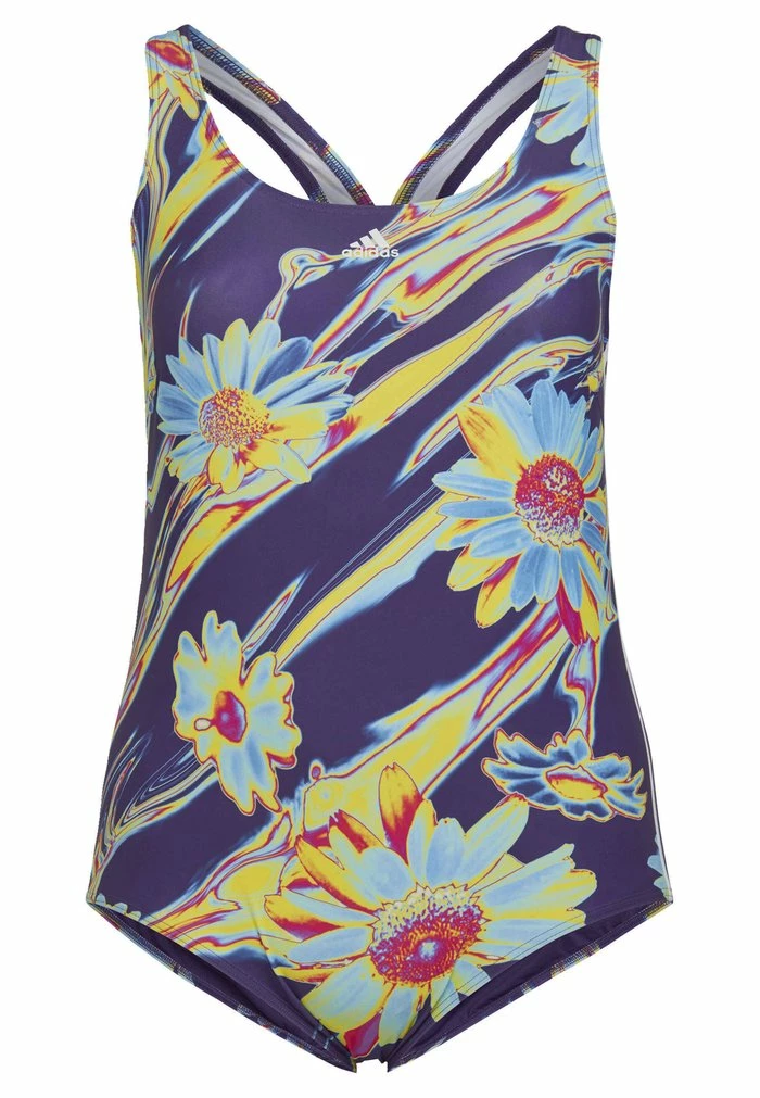 Adidas Performance POSITIVISEA - Swimsuit - Dark Purple White 7 Adidas Performance POSITIVISEA - Swimsuit - Dark Purple White - Image 5