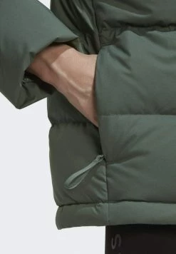 Adidas Performance HELIONIC - Down Jacket - Green -adidas Performance Shop 7e4ffecdf2704834b6be80041595ed88